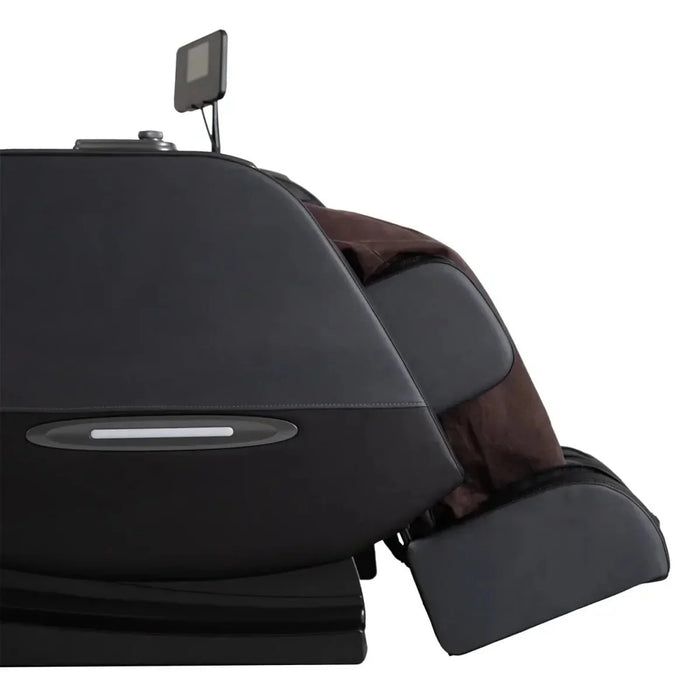 Titan Ti-Royale – Zero Gravity Recline & Full-Body Air Compression dimensional diagram showing footprint and clearance