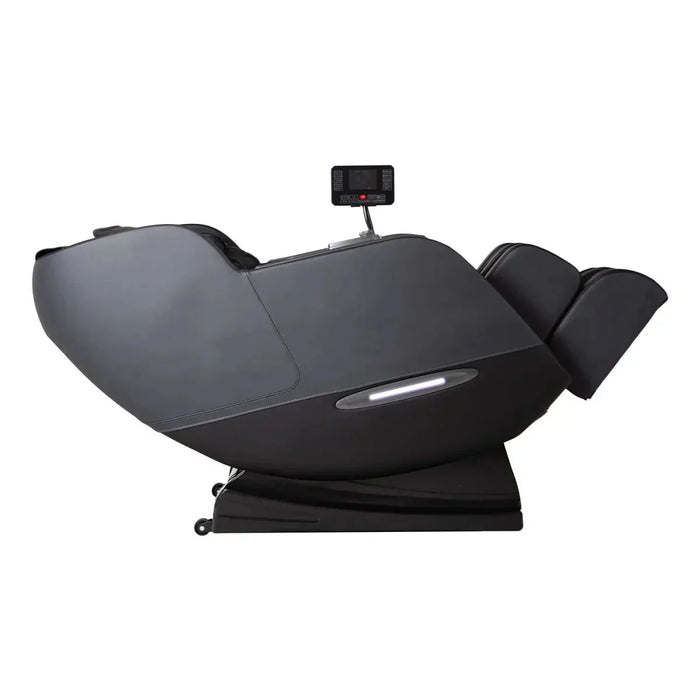 Titan Ti-Royale – Zero Gravity Recline & Full-Body Air Compression side profile showing roller path length