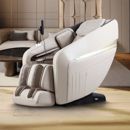 Titan Forge – 3D Massage Mechanism & SL reclined in zero-gravity position showing full body coverage