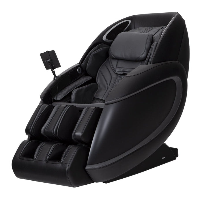 Titan Premium Fleetwood II 4D – 4D Massage Mechanism & SL 4D mechanism close-up showing track travel