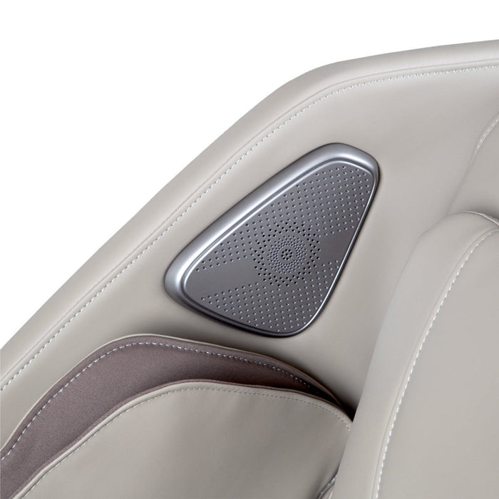 Titan Telos – 2D Massage Mechanism & SL dimensional diagram showing footprint and clearance