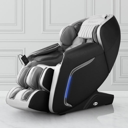 Titan TP-Cosmo – 2D Massage Mechanism & SL massage chair upright in living-room setting