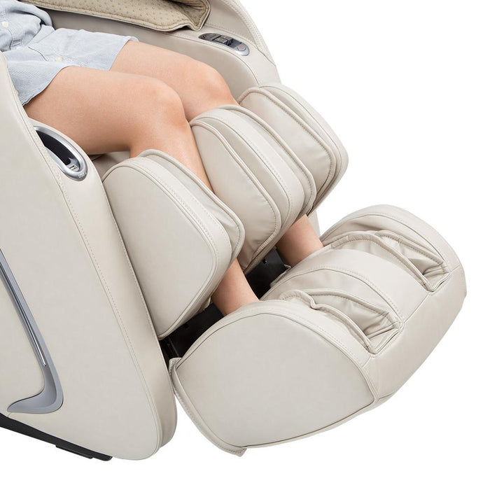 Titan TP-Cosmo – 2D Massage Mechanism & SL dimensional diagram showing footprint and clearance