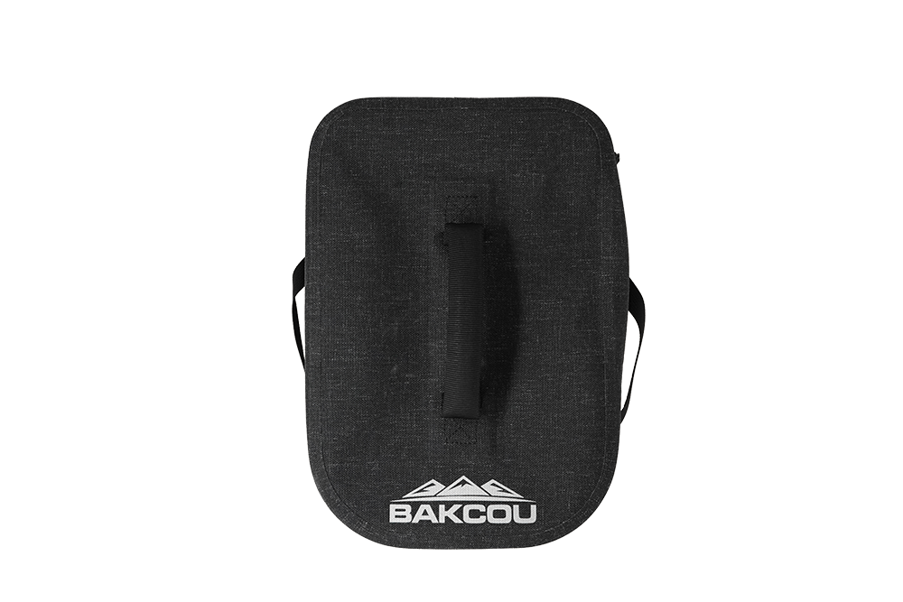 Bakcou Top Pannier Bag — battery compartment
