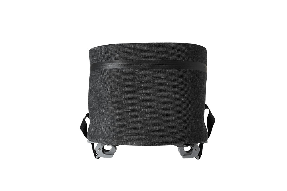 Bakcou Top Pannier Bag — handlebar and display