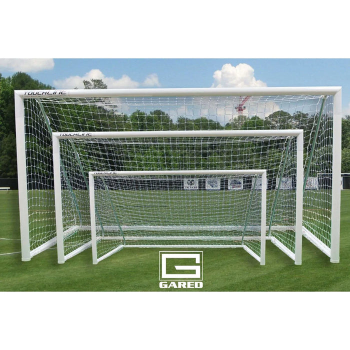 Gared Sports Touchline Striker Portable Soccer Goal Square-Frame Includes Net 6X12 Goals