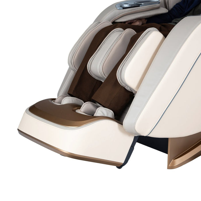 Titan TP-Ronin 4D – 4D Massage Mechanism & Voice Control headrest and shoulder air-compression detail