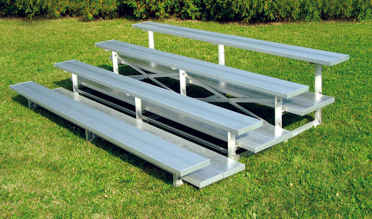 Trigon Sports 3 Row 21' Low Rise Bleacher BL321LR - PrimeFair