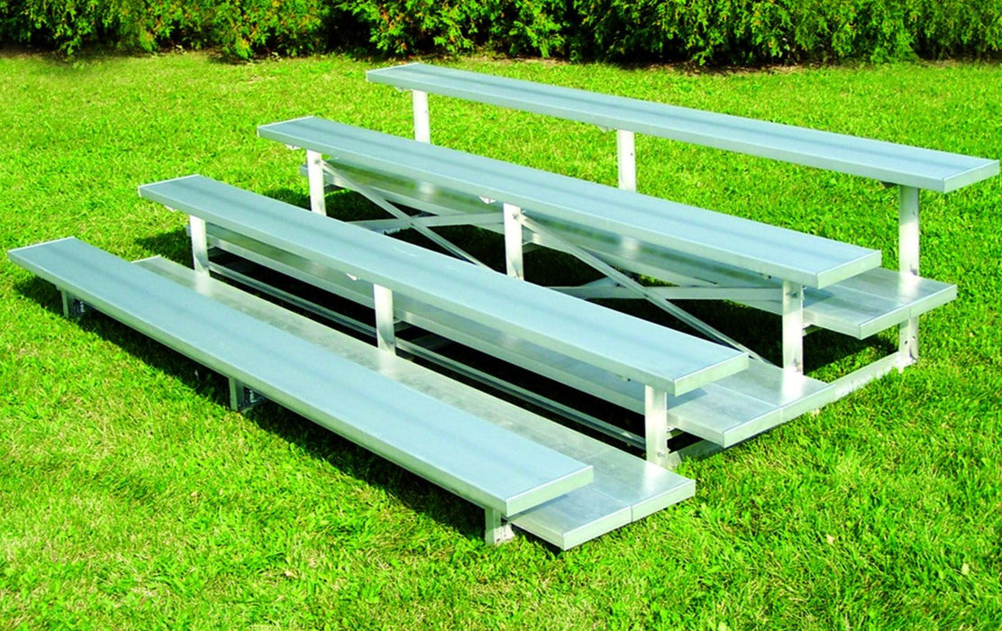 Trigon Sports 4 Row 27' Preferred Low Rise Bleacher BL427LRD - PrimeFair