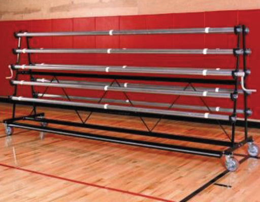 Trigon Sports Safety Mobile Storage Rack - 10 Rollers CVRACK10 - PrimeFair