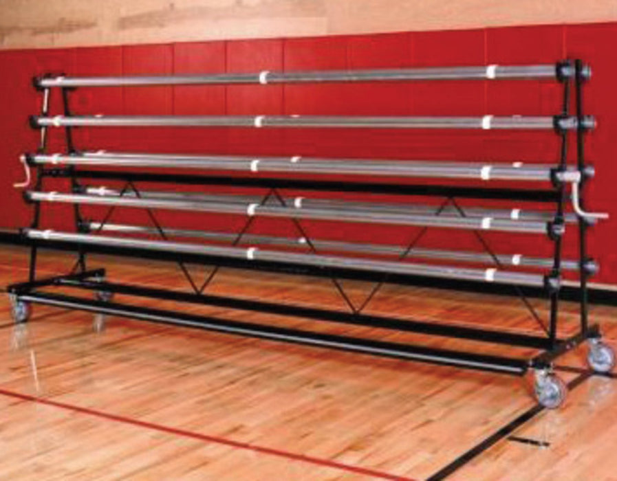 Trigon Sports Safety Mobile Storage Rack - 10 Rollers CVRACK10 - PrimeFair