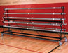 Trigon Sports Safety Mobile Storage Rack - 10 Rollers CVRACK10 - PrimeFair