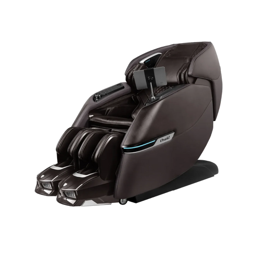 Osaki Trion Flex Duo 4D+3D – 4D Massage Mechanism & 3D Massage Mechanism reclined in zero-gravity position showing full body coverage