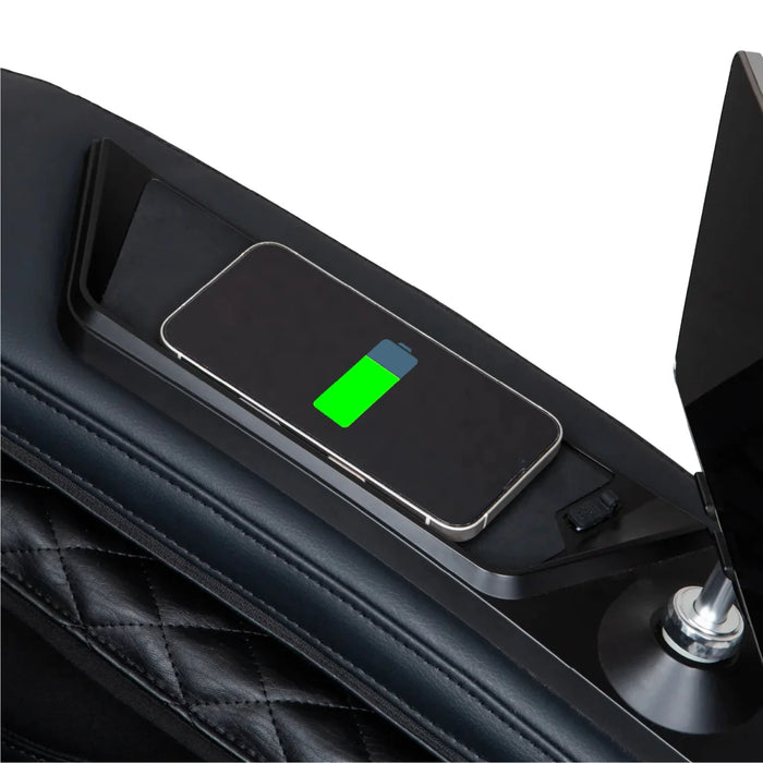 Osaki Trion Flex Duo 4D+3D – 4D Massage Mechanism & 3D Massage Mechanism dimensional diagram showing footprint and clearance