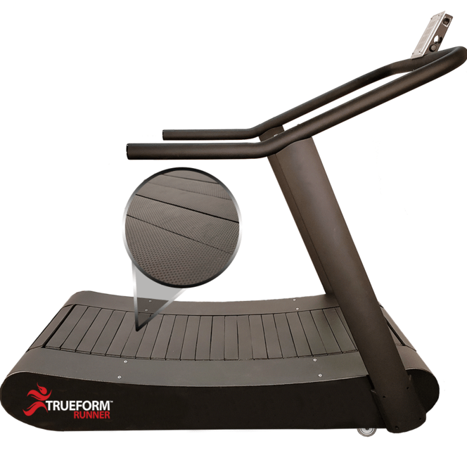 TrueForm Premium Runner Treadmill Non-Motorized Small Curved Walking Pad TFR-D - PrimeFair