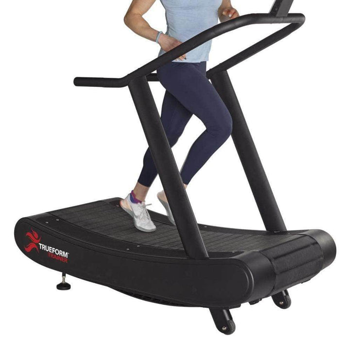 TrueForm Premium 17" Trainer Treadmill Non-Motorized Small Curved Walking Pad TFT-D - PrimeFair