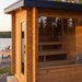 Canadian Timber Avalon Outdoor Sauna with Three-Tier Benches - photo 10