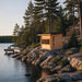 Canadian Timber Avalon Outdoor Sauna with Three-Tier Benches - photo 2