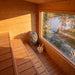 Canadian Timber Avalon Outdoor Sauna with Three-Tier Benches - photo 7