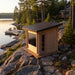 Canadian Timber Avalon Outdoor Sauna with Three-Tier Benches - photo 11