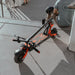 Kaabo Mantis 8 foldable electric scooter design for easy transport and storage