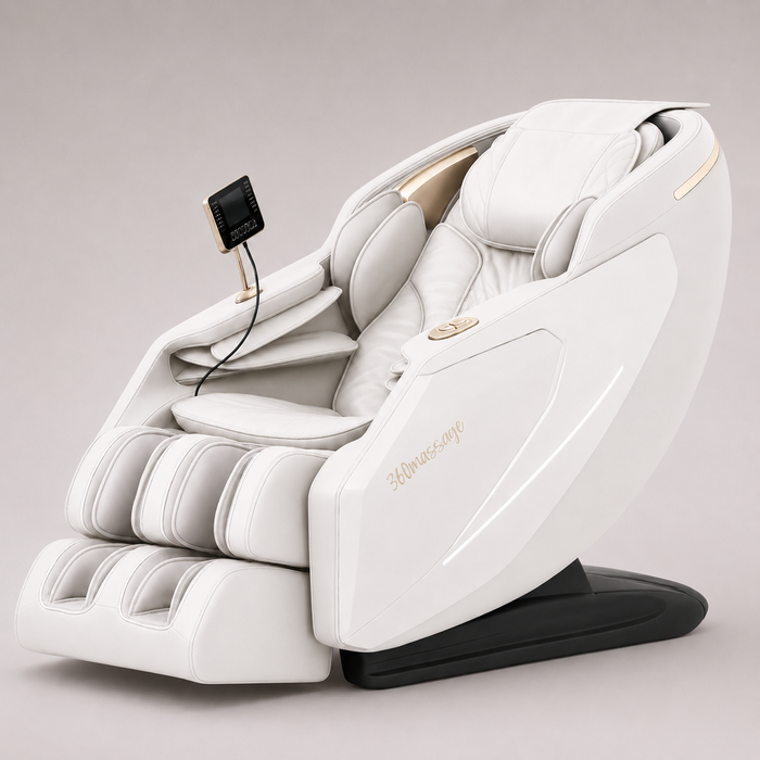 360 Massage Niyak smart massage chair in White