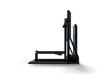 OxeFit XS1 platform with deck unfolded for full-body training