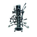 York Barbell 15 Cable Attachment Pack with Rack — front view