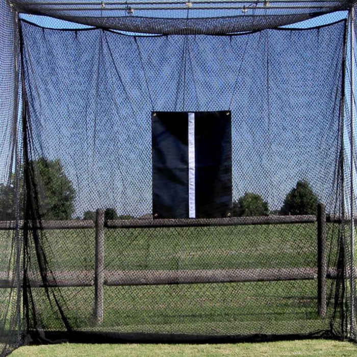 Cimarron 10x10x10 Masters Golf Net with Frame Kit - MAS10GNTC