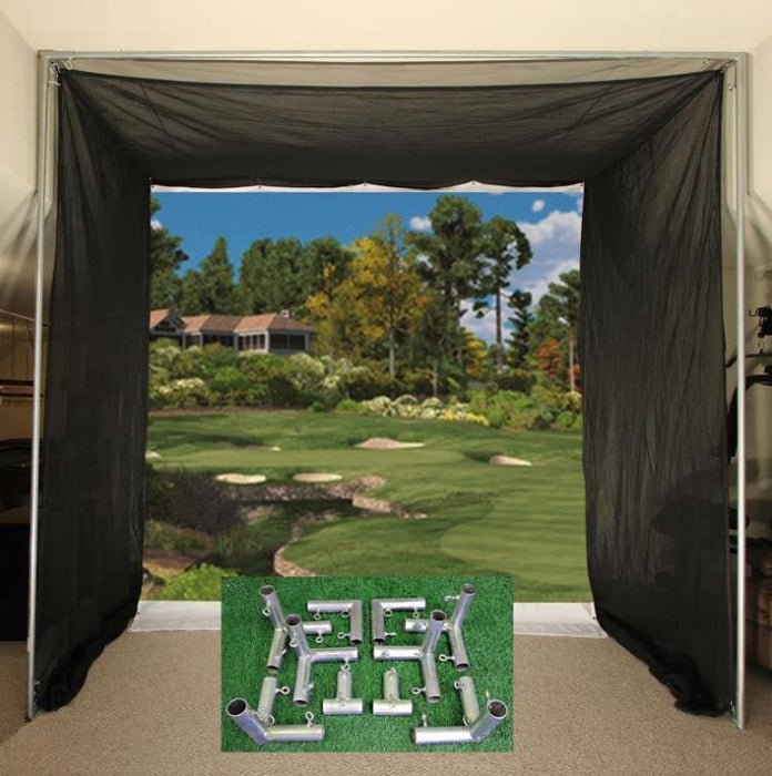 Cimarron 5x10x10 Tour Simulator Golf Net with Frame Kit - 5x10SIMK