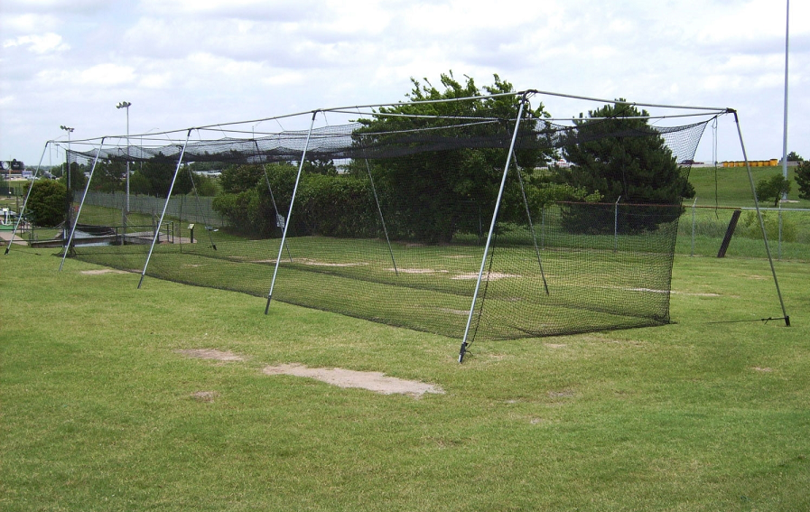 Cimarron 70x12x12 Standard #42 Twisted Poly Batting Cage Net - 702242STP