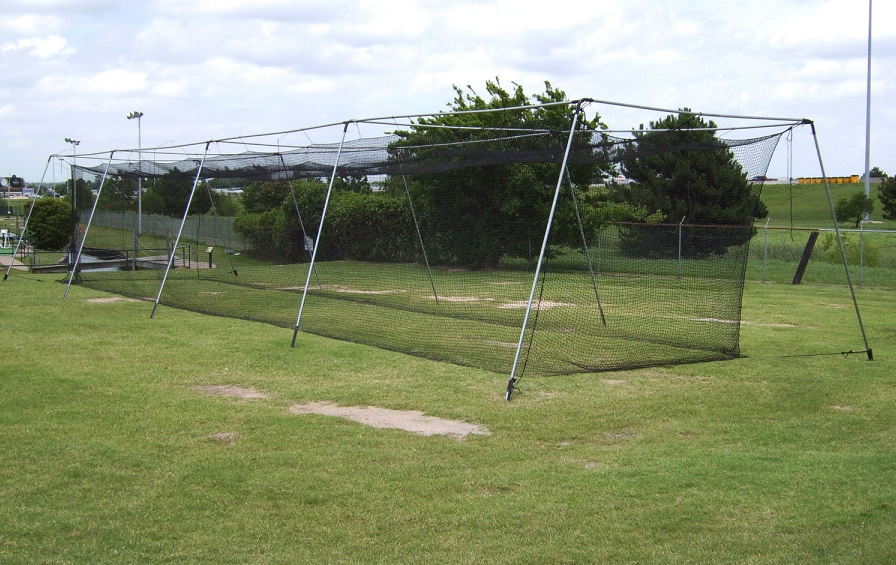 Cimarron 70x14x12 Standard #42 Twisted Poly Batting Cage Net - 704242STP