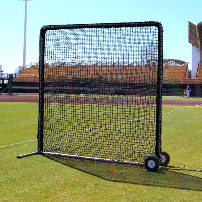 Cimarron 8' x 8' Fielder Net and Premier Frame with Wheels