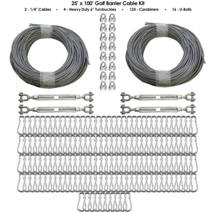 Cimarron Golf Barrier Netting Cable Kit