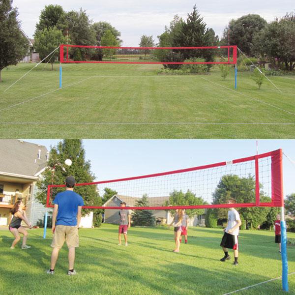 First Team Apollo USA Backyard Volleyball Net System