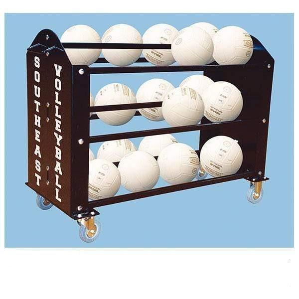 First Team Ball Hog Super Duty Volleyball Carrier  (30 Volleyballs) FT24