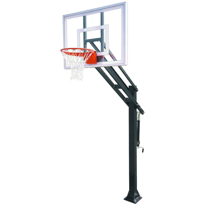 First Team Force In-Ground Adjustable Basketball Goal