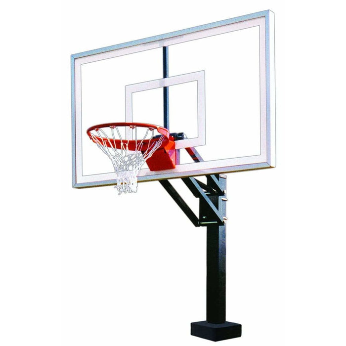 First Team HydroChamp In-Ground Adjustable Poolside Basketball Hoop