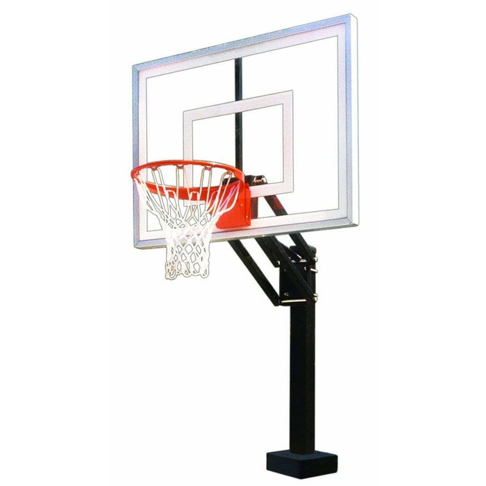 First Team HydroChamp In-Ground Adjustable Poolside Basketball Hoop