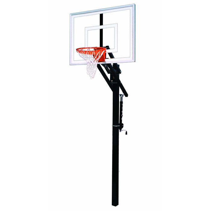 First Team Jam Adjustable In-Ground Basketball Goal