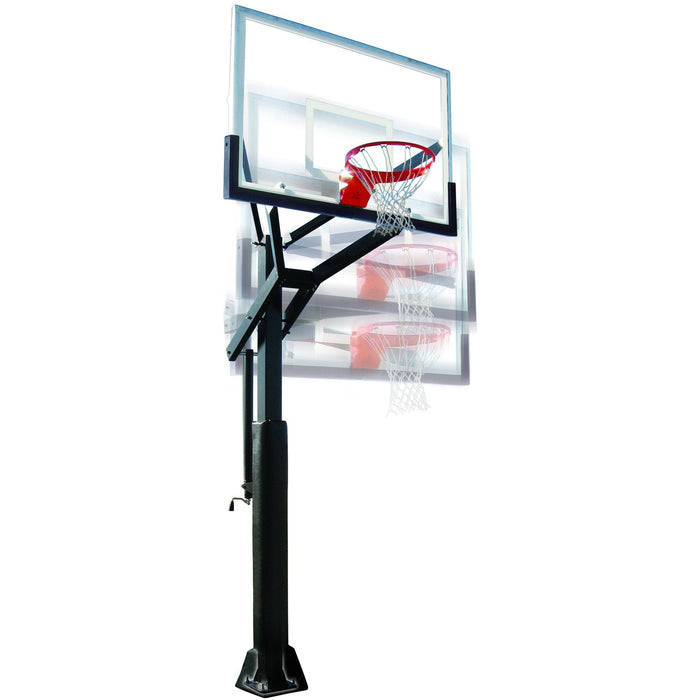 First Team PowerHouse 5 In Ground Adjustable Basketball Goal