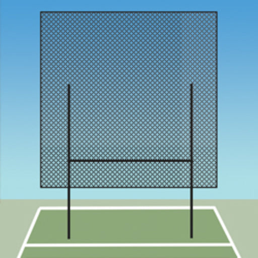 Trigon Sports 30 x 30 ft. Football Goal Post Net FGN3030 - PrimeFair