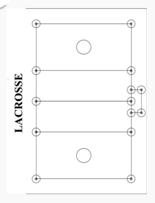 Trigon Sports LLS14 ProLine Lacrosse Field Layout System - PrimeFair