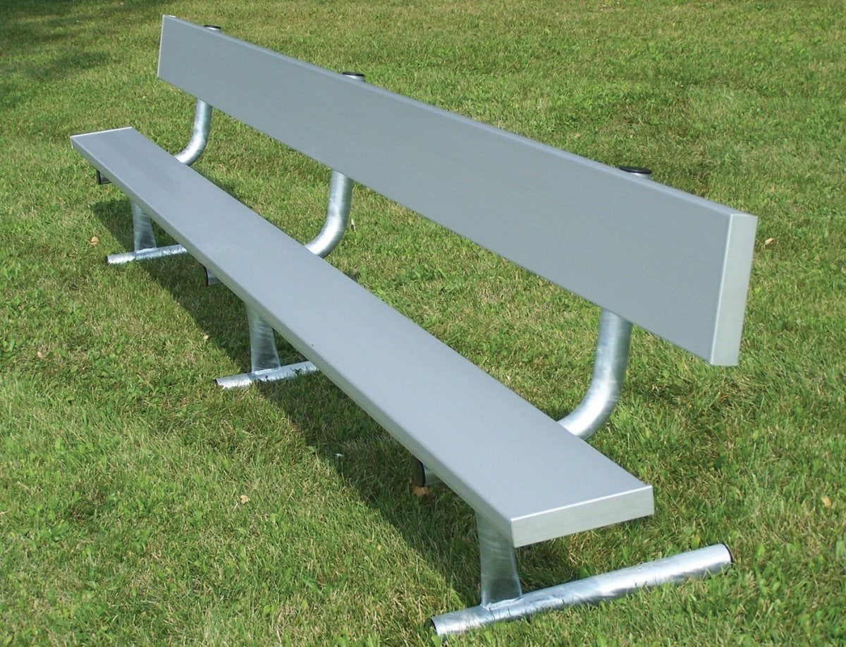 Trigon Sports PB08PB 8 ft. Portable Team Bench with Back | Peak Flow ...
