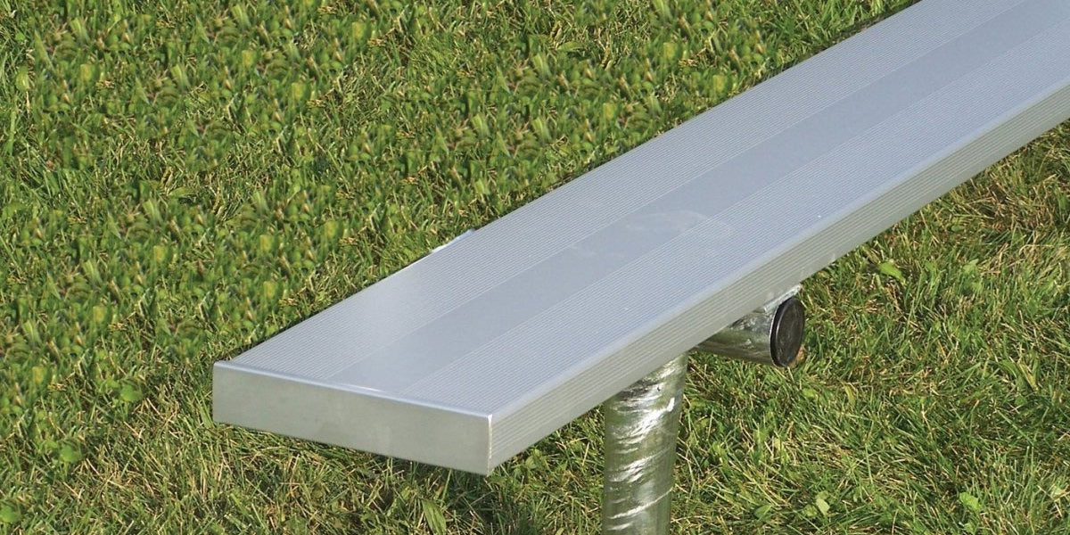 Trigon Sports PB15IG 15 ft. Permanent Team Bench without Back | Peak ...