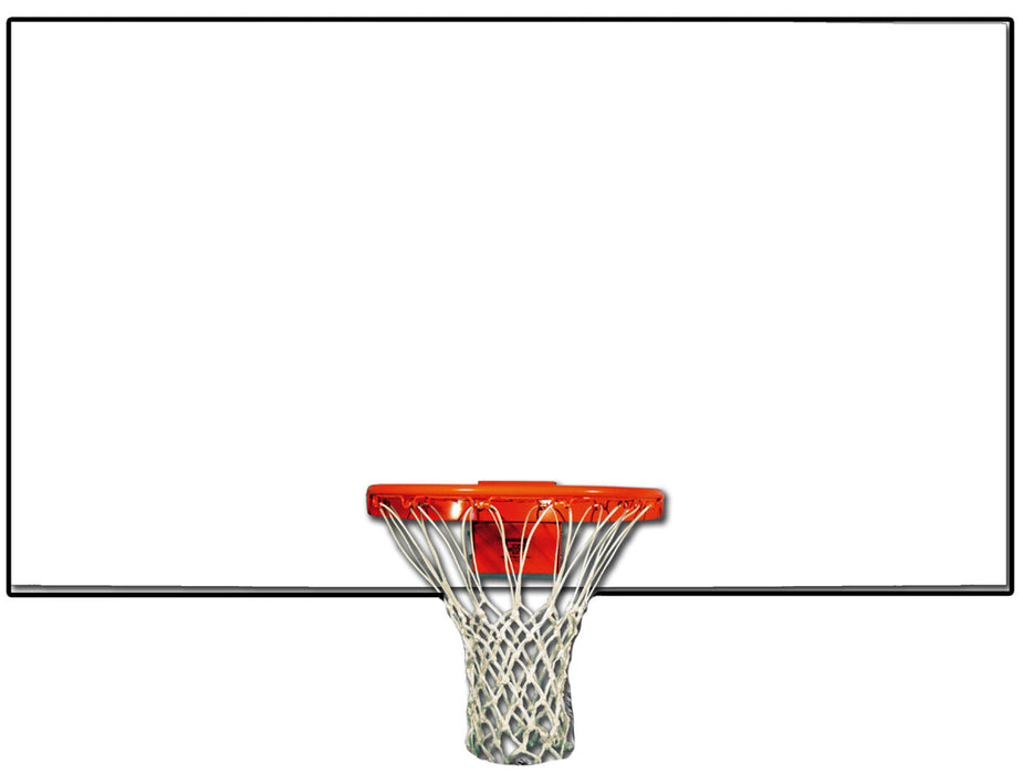 Trigon Sports Steel Rectangular White Backboard BBSRW - PrimeFair